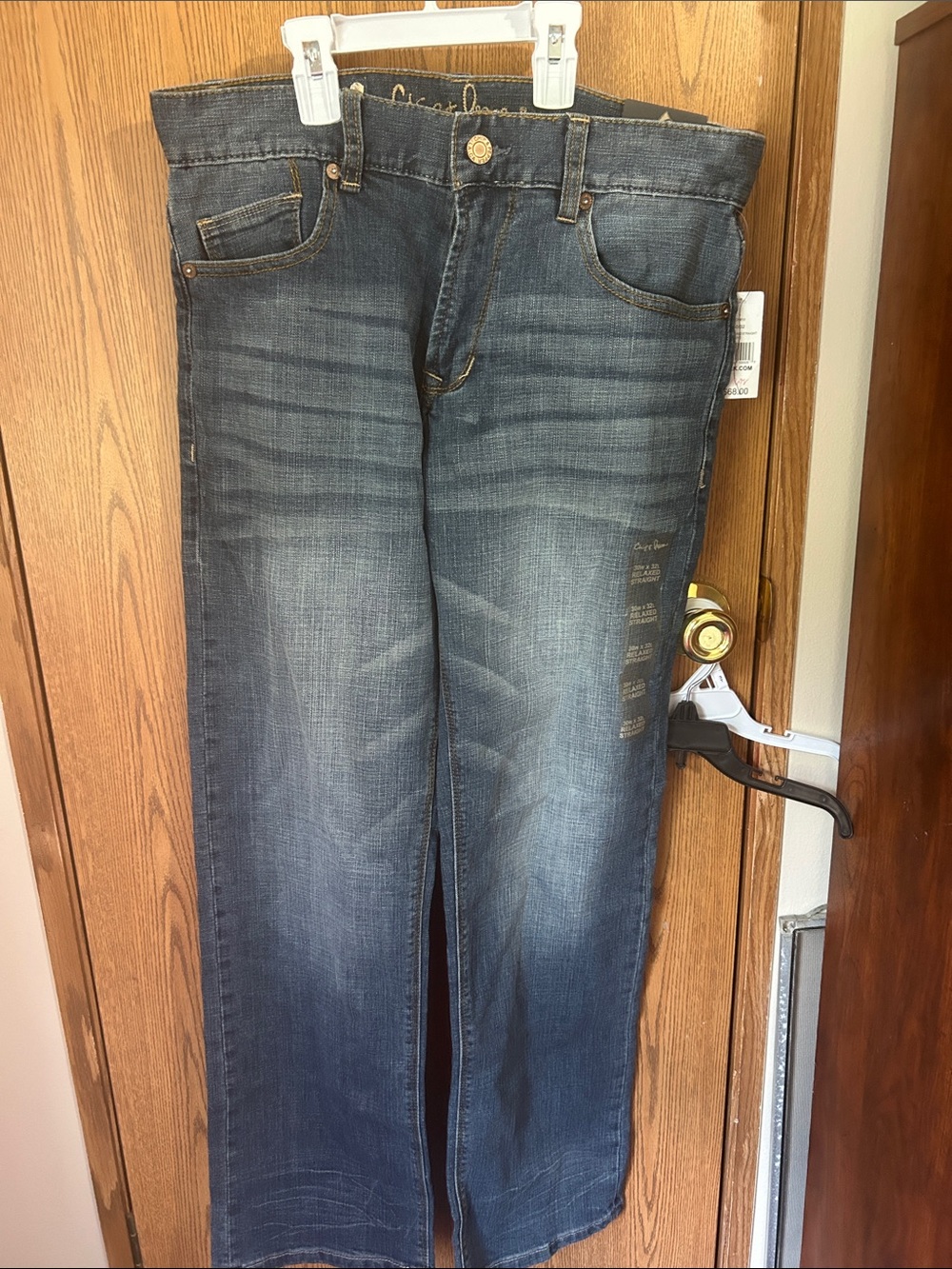 NWT," "2017 Deadstock” Chip + Pepper premium denim.